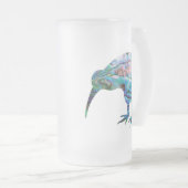 NIEUW-ZEALAND KIWI PAUA MATGLAS BIERPUL (Voorkant rechts)