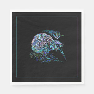 NIEUW-ZEALAND KIWI PAUA NAPKIN SERVET