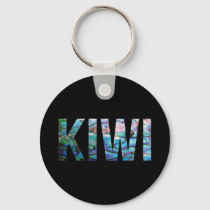 NIEUW-ZEALAND KIWI PAUA SLEUTELHANGER