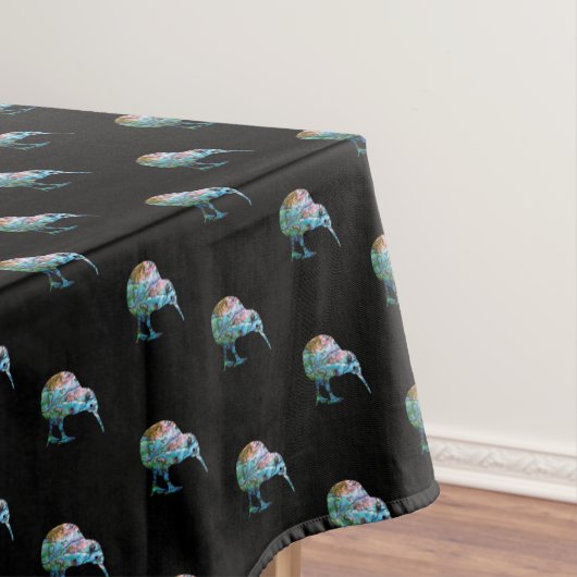 NIEUW-ZEALAND KIWI PAUA TAFELKLEED (Voorbeeld)