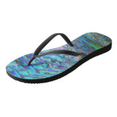 NIEUW-ZEALAND KIWI PAUA TEENSLIPPERS (Schuin)