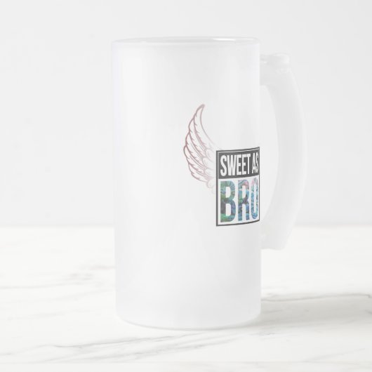 NIEUW ZEALAND KIWI SCHAKELT ALS BRO PAUA MATGLAS BIERPUL (Voorkant rechts)