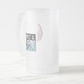 NIEUW ZEALAND KIWI SCHAKELT ALS BRO PAUA MATGLAS BIERPUL (Voorkant links)