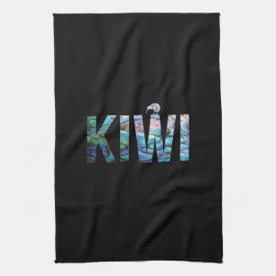 NIEUW ZEALAND PAUA KIWI THEEDOEK