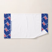NIEUW ZEALAND VLAG GEpersonaliseerd ScriptWHITE Bad Handdoek (Handdoek)