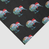 NIEUW ZEALAND XMAS KIWI SIMPLE PAUA TISSUEPAPIER (Detail)