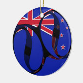 Nieuw-Zeeland #1 Keramisch Ornament (Links)