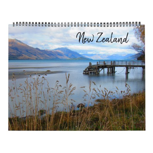 Nieuw-Zeeland 2025 (met locaties) groot Kalender (Hoes)