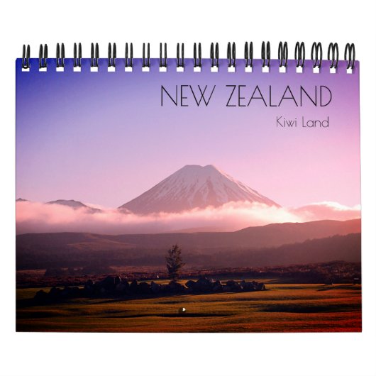Nieuw-Zeeland 2027, Fotokalender Kalender (Hoes)