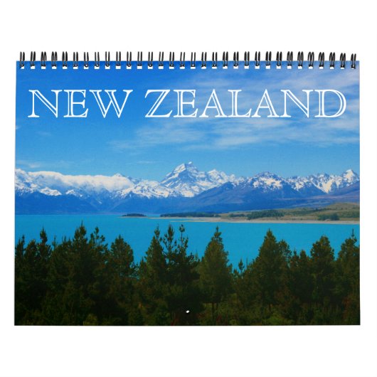 nieuw zeeland 2027 kalender (Hoes)