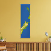 Nieuw-Zeeland 2 Canvas Afdruk (Insitu (Woonkamer))