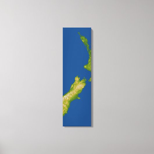 Nieuw-Zeeland 2 Canvas Afdruk (Voorkant)