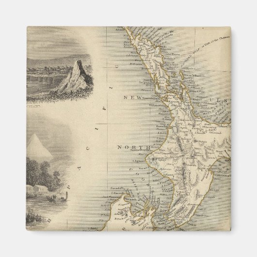 Nieuw-Zeeland 2 Magneet (Voorkant)