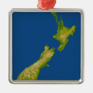 Nieuw-Zeeland 2 Metalen Ornament