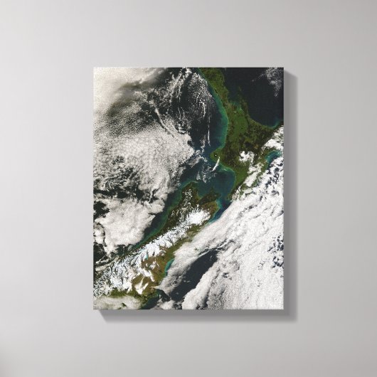 Nieuw-Zeeland 3 Canvas Afdruk (Voorkant)
