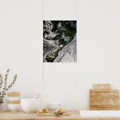 Nieuw-Zeeland 3 Poster (Keuken)
