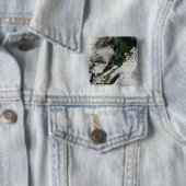 Nieuw-Zeeland 3 Vierkante Button 5,1 Cm (In situ)