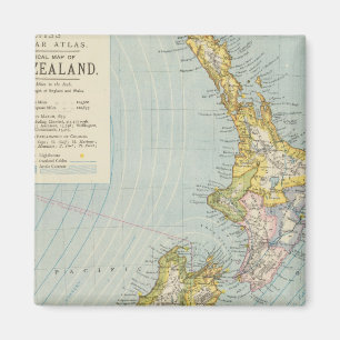 Nieuw-Zeeland 4 Magneet