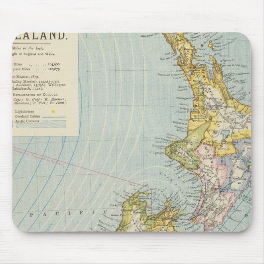 Nieuw-Zeeland 4 Muismat (Voorkant)