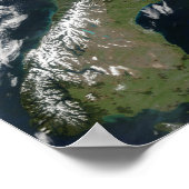 Nieuw-Zeeland 5 Poster (Hoek)