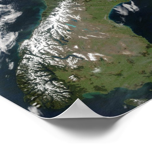 Nieuw-Zeeland 5 Poster (Hoek)