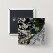 Nieuw-Zeeland 5 Vierkante Button 5,1 Cm (Voorkant /achterkant)