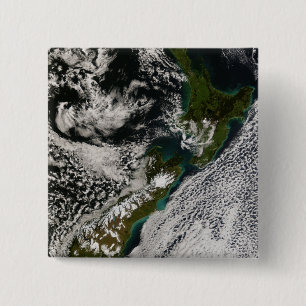Nieuw-Zeeland 5 Vierkante Button 5,1 Cm