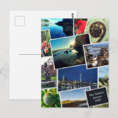 Nieuw-Zeeland Aangepaste Foto Collage Ansichtkaart Briefkaart (Voorkant / Achterkant)
