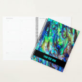 Nieuw-Zeeland Abalone Paua Schelp Patroon 1 Planner (Display)