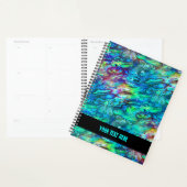 Nieuw-Zeeland Abalone Paua Schelp Patroon 1a Planner (Display)
