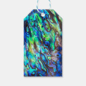 Nieuw-Zeeland Abalone Paua Shell Pattern 1 Cadeaulabel (Voorkant)