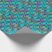 Nieuw-Zeeland Abalone Paua Shell Pattern 1 Cadeaupapier (Hoek)