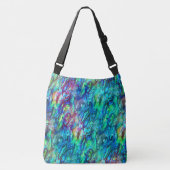 Nieuw-Zeeland Abalone Paua Shell Pattern 1 Crossbody Tas (Voorkant)