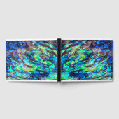 Nieuw-Zeeland Abalone Paua Shell Pattern 1 Gastenboek (Volledig)