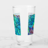 Nieuw-Zeeland Abalone Paua Shell Pattern 1 Glas (Links)