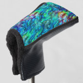 Nieuw-Zeeland Abalone Paua Shell Pattern 1 Golfheadcover (3/4 voorkant)