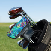 Nieuw-Zeeland Abalone Paua Shell Pattern 1 Golfheadcover (Insitu)