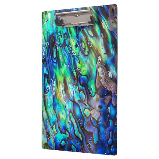 Nieuw-Zeeland Abalone Paua Shell Pattern 1 Klembord (Links)