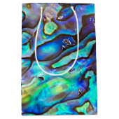Nieuw-Zeeland Abalone Paua Shell Pattern 1 Medium Cadeauzakje (Voorkant)
