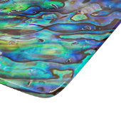 Nieuw-Zeeland Abalone Paua Shell Pattern 1 Snijplank (Hoek)