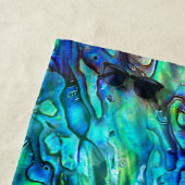 Nieuw-Zeeland Abalone Paua Shell Pattern 1 Strandlaken (In situ)