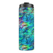 Nieuw-Zeeland Abalone Paua Shell Pattern 1 Thermosbeker (Voorkant)