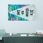 Nieuw-Zeeland Abalone Paua Shell Pattern 1a Spandoek (Beurs)