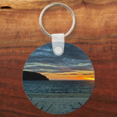 Nieuw-Zeeland Abel Tasman Sunset Sleutelhanger (Voorkant)