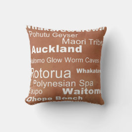 Nieuw-Zeeland Accent Pillow Kussen