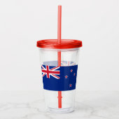 Nieuw-Zeeland Acryl Drinkbeker (Voorkant)