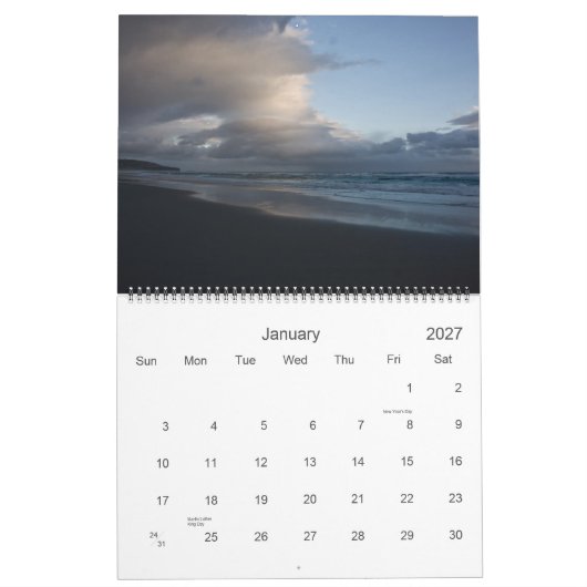 Nieuw-Zeeland Agenda 2010 Kalender (Jan 2027)