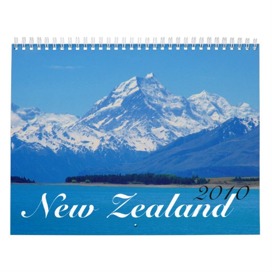 Nieuw-Zeeland Agenda 2010 Kalender (Hoes)