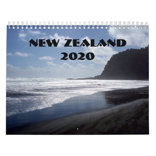 Nieuw-Zeeland - Agenda 2020 Kalender (Hoes)