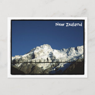 Nieuw-Zeeland Aoraki Mount Cook National Park Post Briefkaart